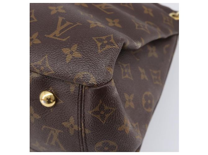 LOUIS VUITTON Monogram Pallas MM Hand Bag 2way Red M41175 LV - vista 15