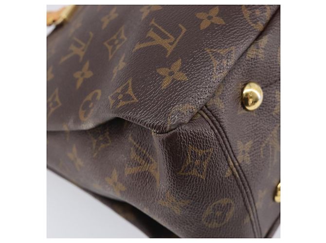 LOUIS VUITTON Monogram Pallas MM Hand Bag 2way Red M41175 LV - vista 16