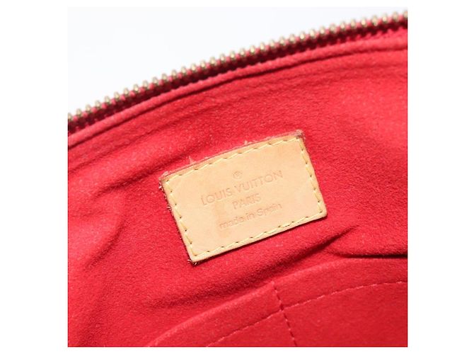 LOUIS VUITTON Monogram Pallas MM Hand Bag 2way Red M41175 LV - vista 19