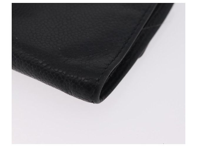 CHANEL Wallet Caviar Skin Black CC - vista 11