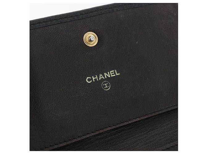 CHANEL Wallet Caviar Skin Black CC - vista 13