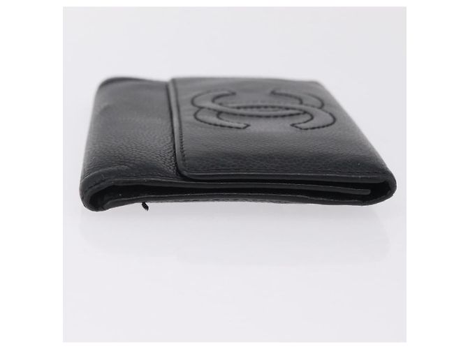 CHANEL Wallet Caviar Skin Black CC - vista 4