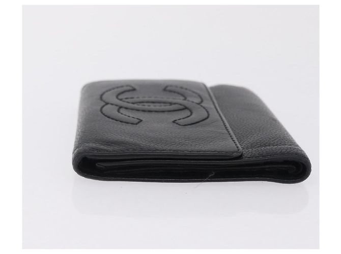 CHANEL Wallet Caviar Skin Black CC - vista 5
