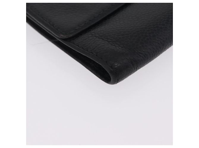 CHANEL Wallet Caviar Skin Black CC - vista 8
