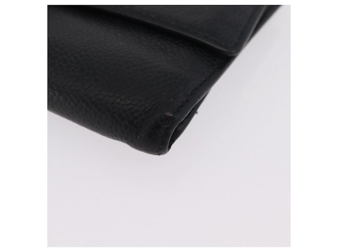CHANEL Wallet Caviar Skin Black CC - vista 9