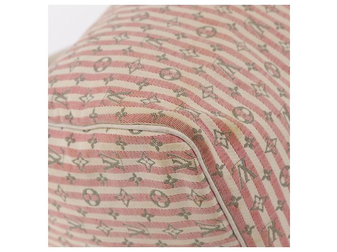 LOUIS VUITTON Monogram Mini Lin Croisette Speedy 30 Bag Pink M95501 - vista 15