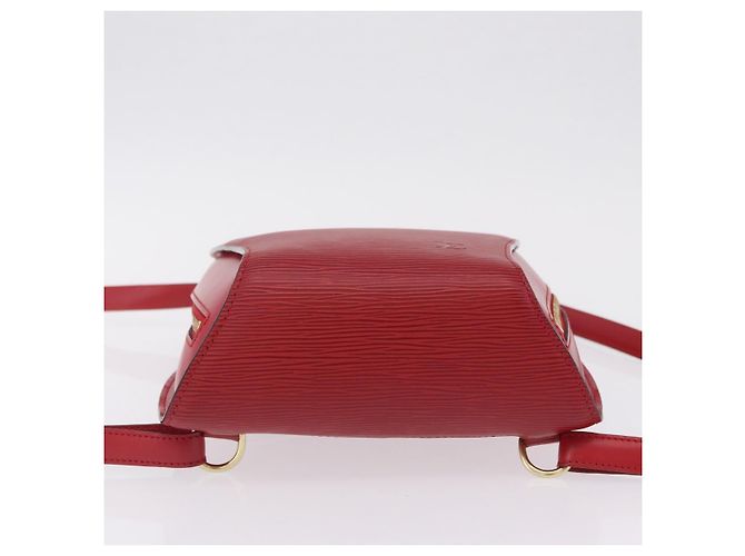 LOUIS VUITTON Epi Mabillon Backpack Castilian Red M52237 LV - vista 11