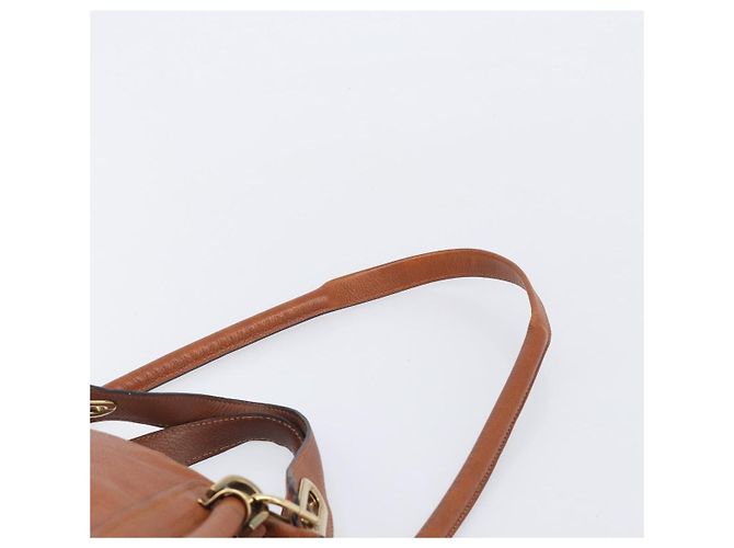 Chloé Chloe Paraty Hand Bag Leather 2way Beige Gold - vista 10