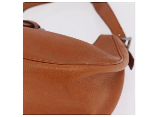 PRADA Shoulder Bag Leather Brown Silver - vista 15