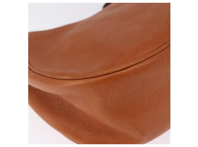 PRADA Shoulder Bag Leather Brown Silver - vista 16