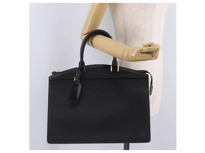 LOUIS VUITTON Epi Riviera Hand Bag Black M48182 LV - vista 23