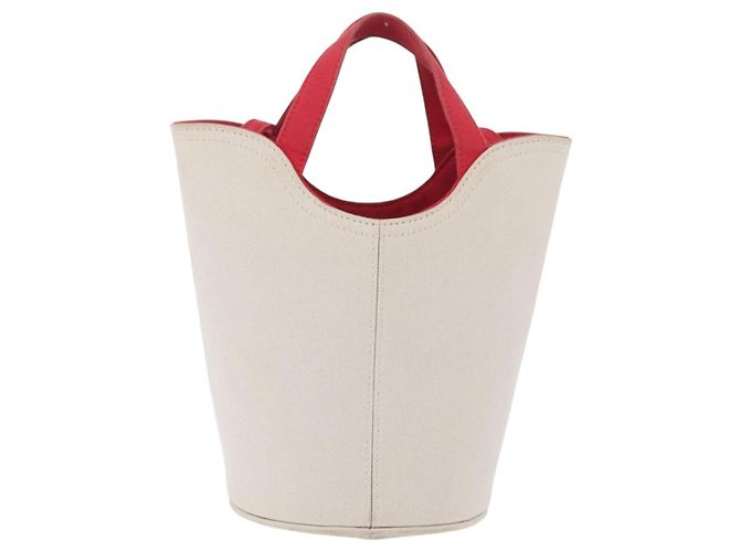 Sac à main Balenciaga Wave XS Canvas 2way White Silver 619979 - vista 3