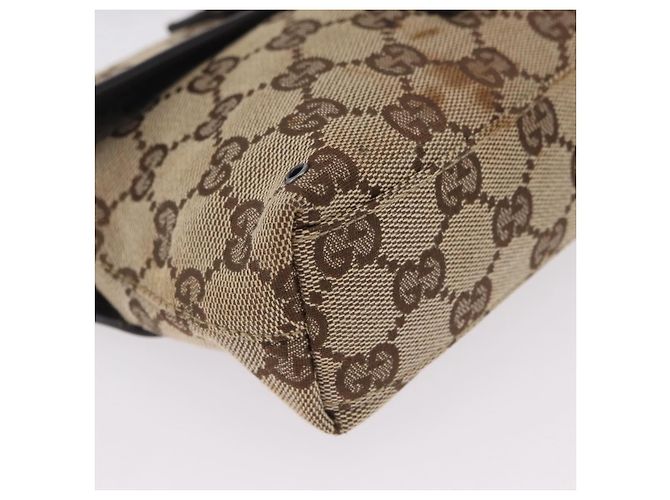 GUCCI GG Canvas Waist bag Beige Silver 92543 - vista 13
