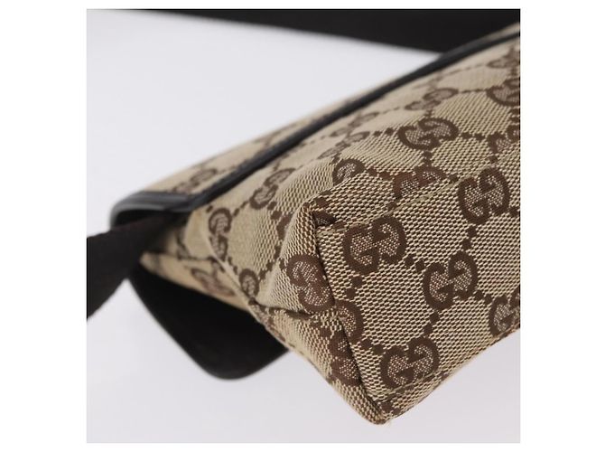 GUCCI GG Canvas Waist bag Beige Silver 92543 - vista 15