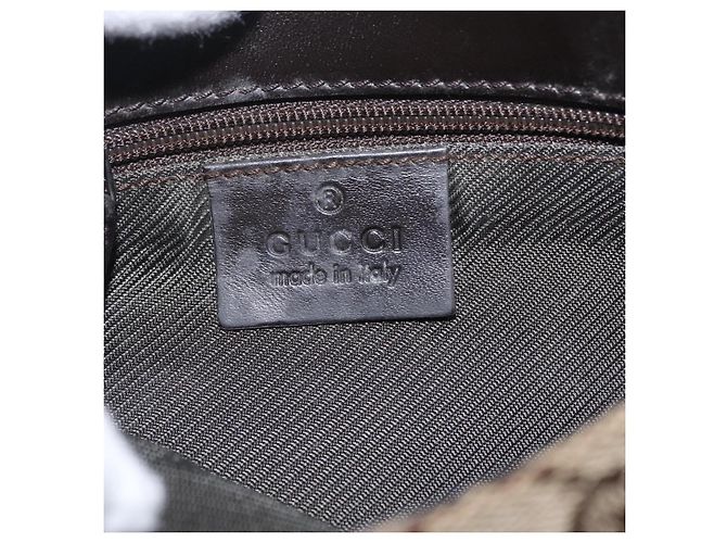 GUCCI GG Canvas Waist bag Beige Silver 92543 - vista 19