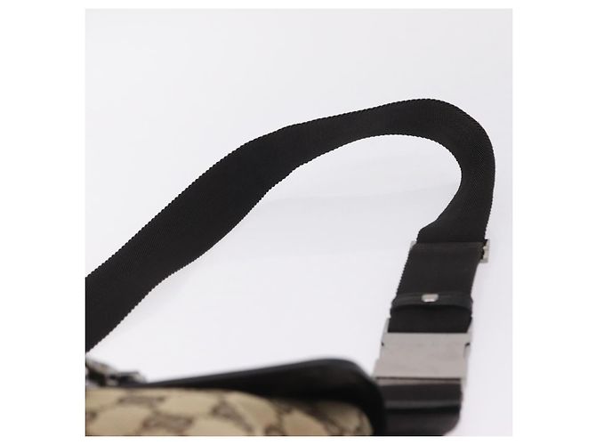 GUCCI GG Canvas Waist bag Beige Silver 92543 - vista 9