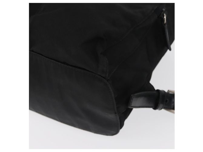 PRADA Backpack Nylon Black Silver - view 17