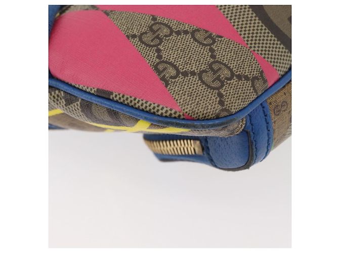 GUCCI GG Supreme Bum Bag PVC Multicolor Gold 733240 - vista 15