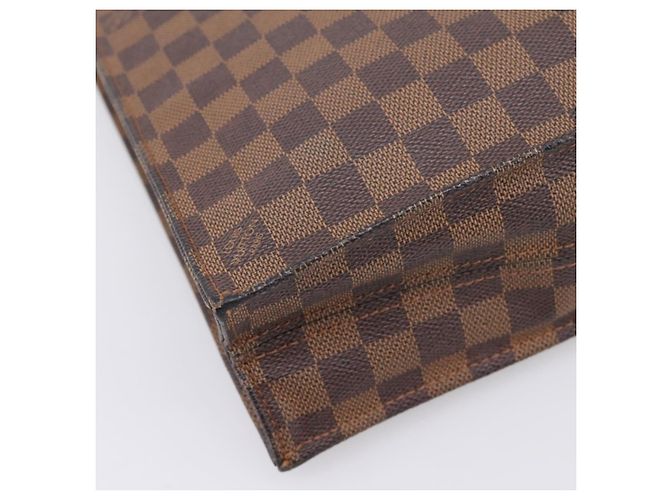 LOUIS VUITTON Damier Ebene Sac Plat Hand Bag N51140 LV - vista 13