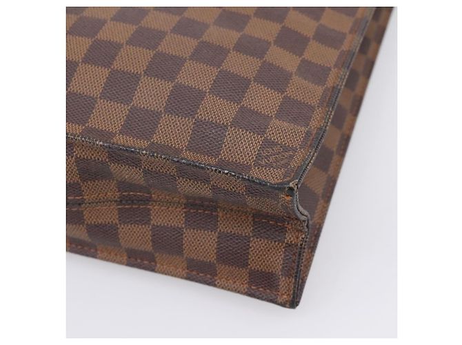 LOUIS VUITTON Damier Ebene Sac Plat Hand Bag N51140 LV - vista 14