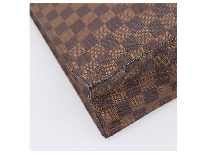 LOUIS VUITTON Damier Ebene Sac Plat Hand Bag N51140 LV - vista 15