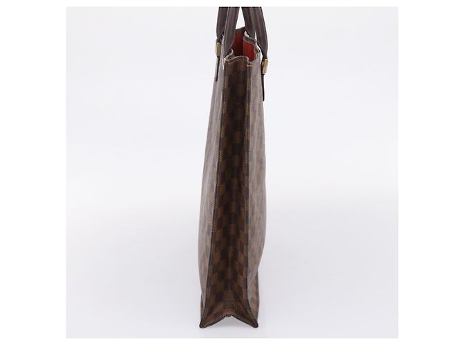 LOUIS VUITTON Damier Ebene Sac Plat Hand Bag N51140 LV - vista 4