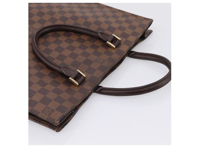 LOUIS VUITTON Damier Ebene Sac Plat Hand Bag N51140 LV - vista 6