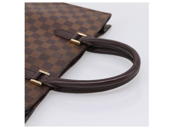LOUIS VUITTON Damier Ebene Sac Plat Hand Bag N51140 LV - vista 7