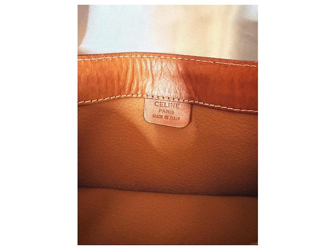 Céline Celine Triomphe Tote Bag Braun Beschichteter Canvas - Ansicht 6
