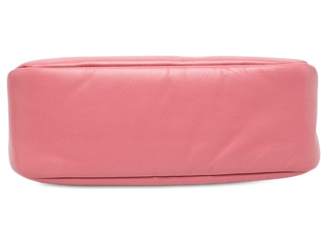 Re-Edition Bolsa Satchel Prada Re Edition 2005 em couro Nappa acolchoado rosa - vista 3