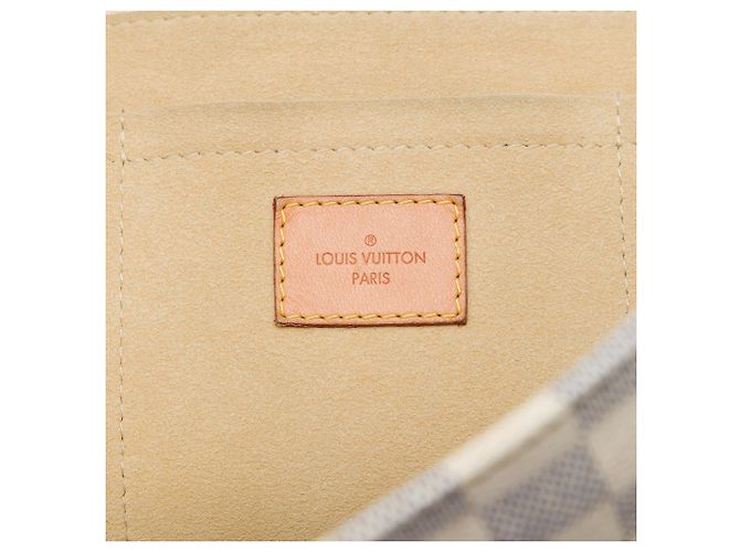 Louis Vuitton White Damier Azur Salina GM - vista 5