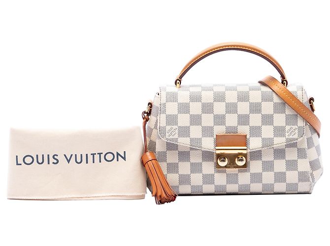 Louis Vuitton White Damier Azur Croisette - vista 7