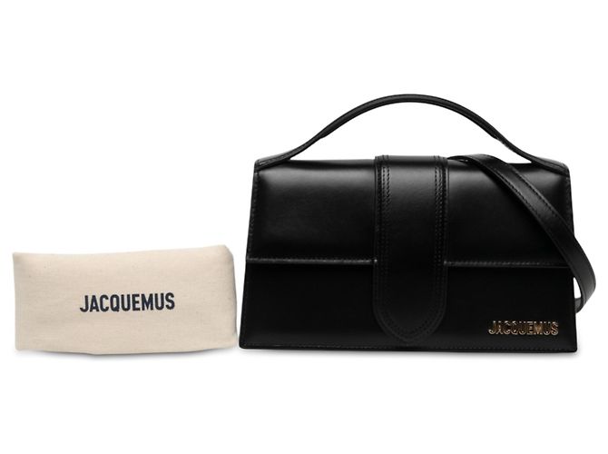 Jacquemus Black Calfskin Le Grand Bambino - vista 6