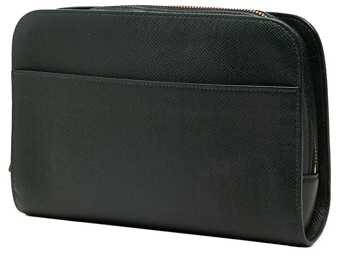 Louis Vuitton Green Taiga Pochette Baikal - vista 2