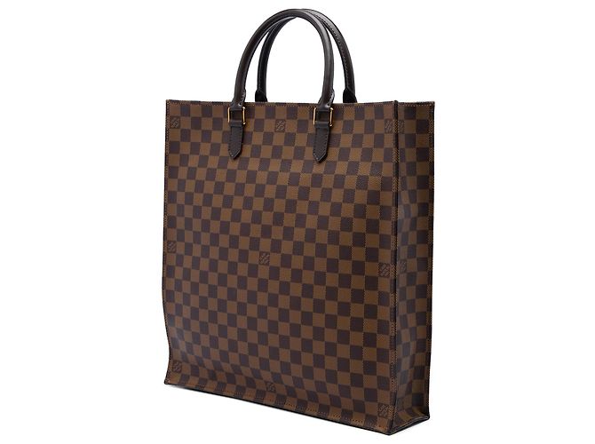 Louis Vuitton Brown Damier Ebene Sac Plat - Ansicht 2
