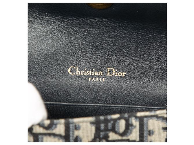 Borsa Cintura Saddle Dior Blue Oblique Canvas - vista 5
