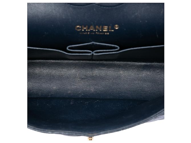 Chanel Blue Medium Classic Caviar Double Flap - vista 4