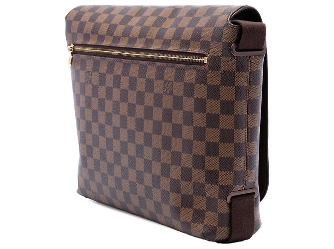 Louis Vuitton Brown Damier Ebene Brooklyn MM - vista 2