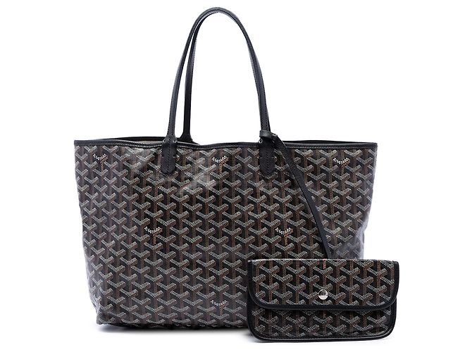 Goyard Black Goyardine Saint Louis PM - vista 7