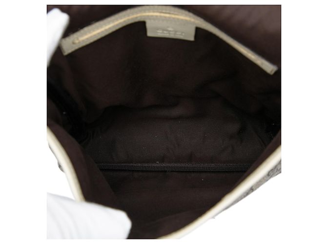Gucci Beige GG Supreme Crossbody - vista 4