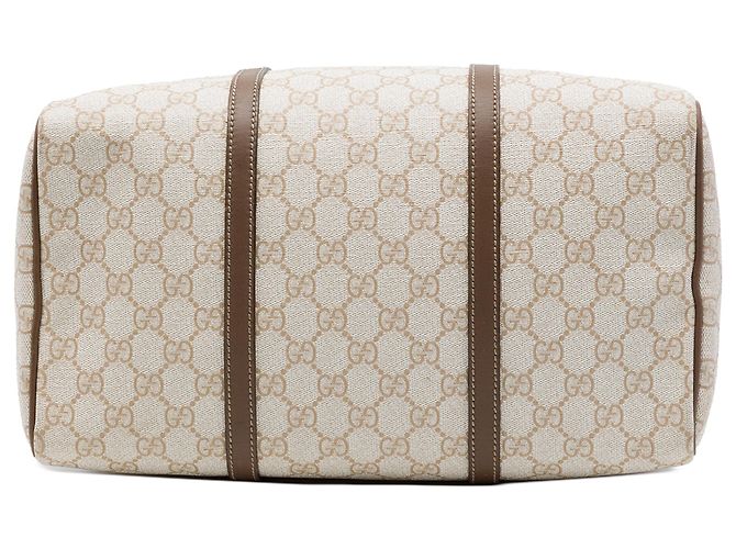 Borsa Gucci Nice Boston Medium GG Supreme Beige - vista 3