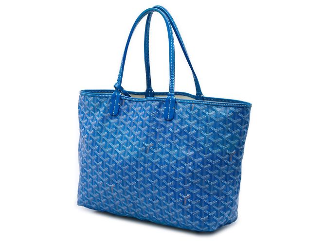 Goyard Blue Goyardine Saint Louis PM - vista 2