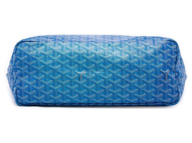 Goyard Blue Goyardine Saint Louis PM - vista 3