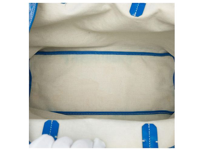 Goyard Blue Goyardine Saint Louis PM - vista 4