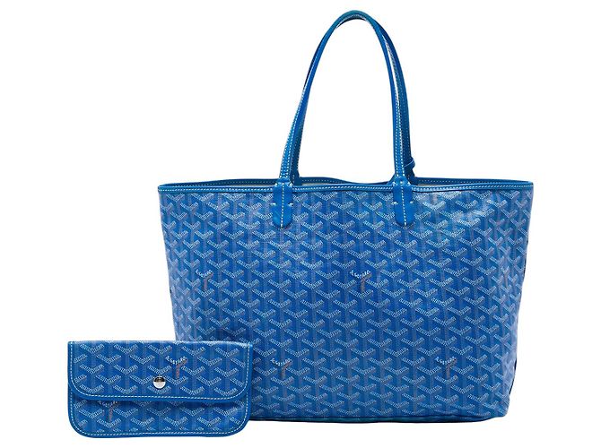 Goyard Blue Goyardine Saint Louis PM - vista 6