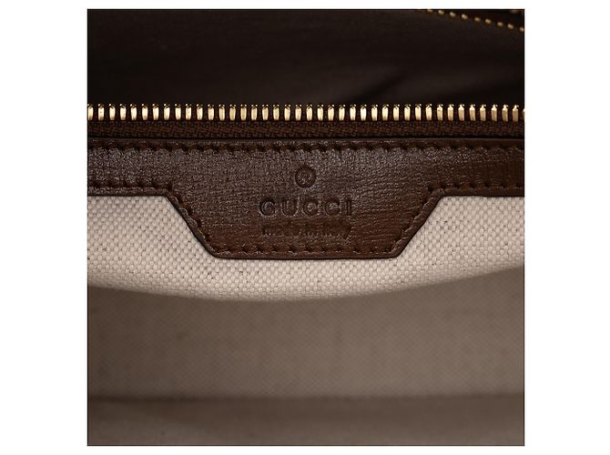 Gucci Beige GG Supreme Interlocking G Laptoptasche - Ansicht 5