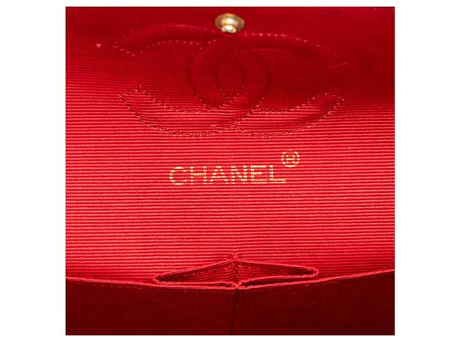 Chanel Black Small Classic Jersey Double Flap - vista 5
