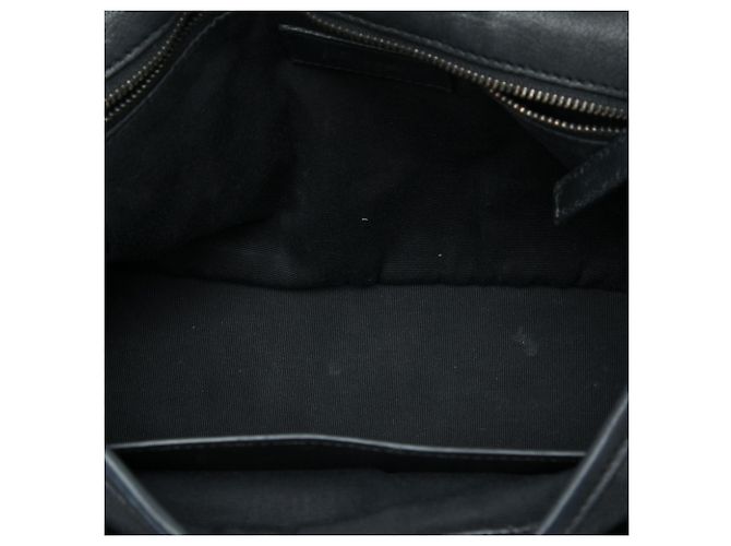 Autre Marque Saint Laurent Black Medium Studded Calfskin Niki - vista 4