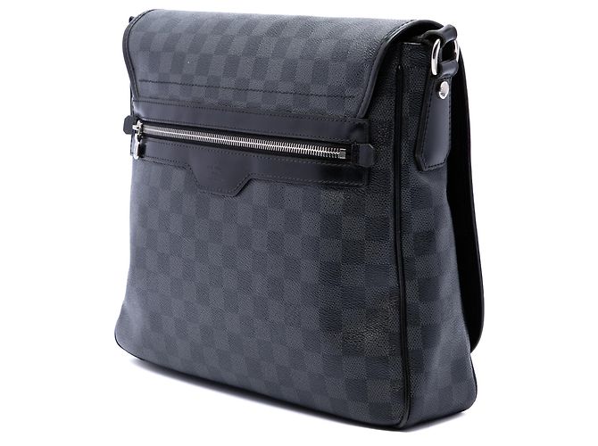 Louis Vuitton Black Damier Graphite Daniel MM - vista 2