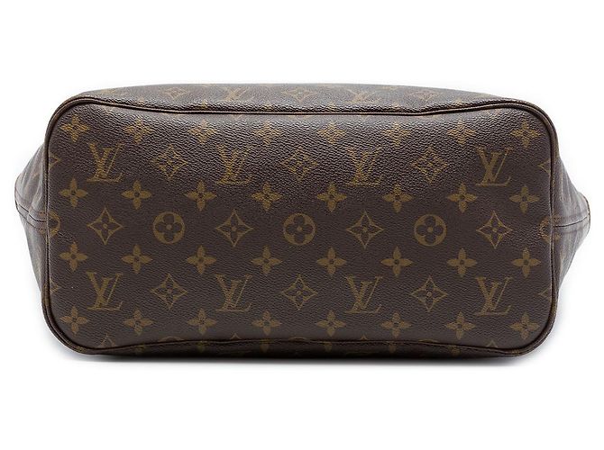Louis Vuitton Brown Monogram Neverfull MM - vista 3